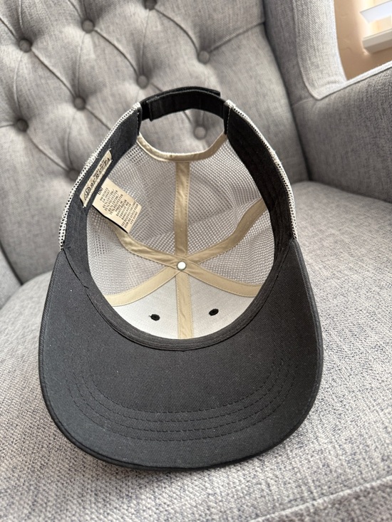 Beretta Black Gray and Orange Embroidered Men’s adjustable Truckers Baseball Cap - Picture 5 of 9